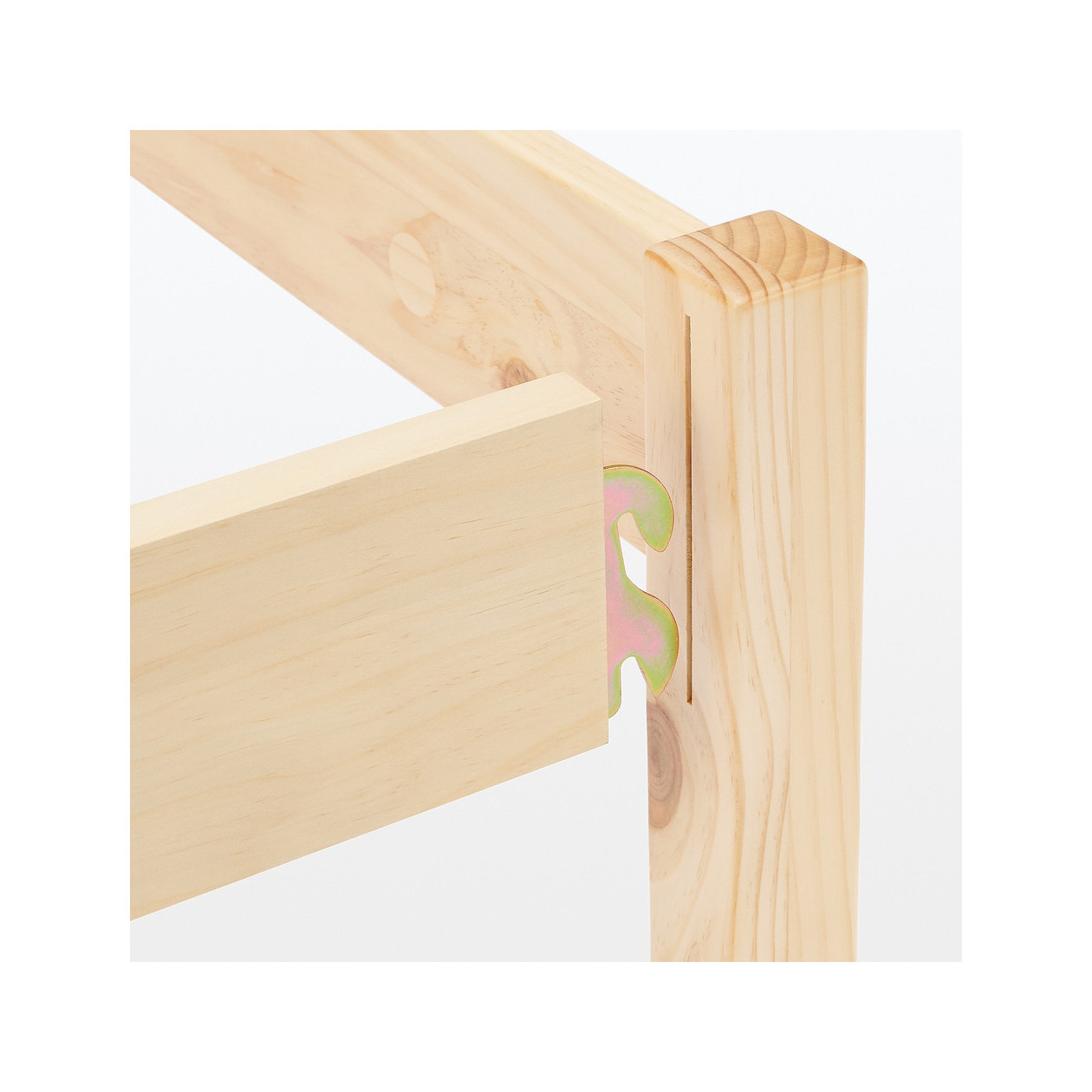 Łóżko z wezgłowiem podwójne duże king 183x201,5x74 cm sosna