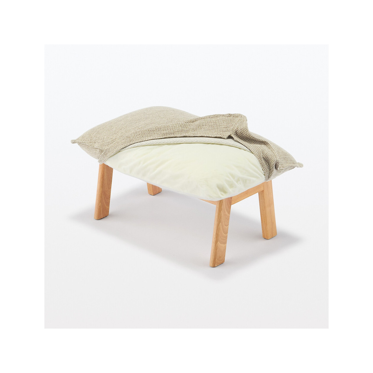 Podnóżek do fotela rozkładanego beż