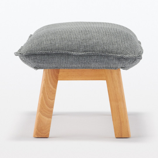 Podnóżek do fotela rozkładanego szary