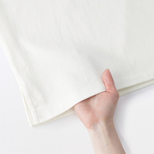 Bluzka z dekoltem w łódkę w paski żółta