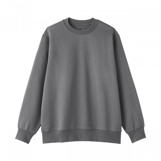 Bluza z dekoltem C ciemnoszara