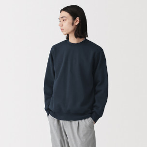 Bluza z dekoltem C granatowa