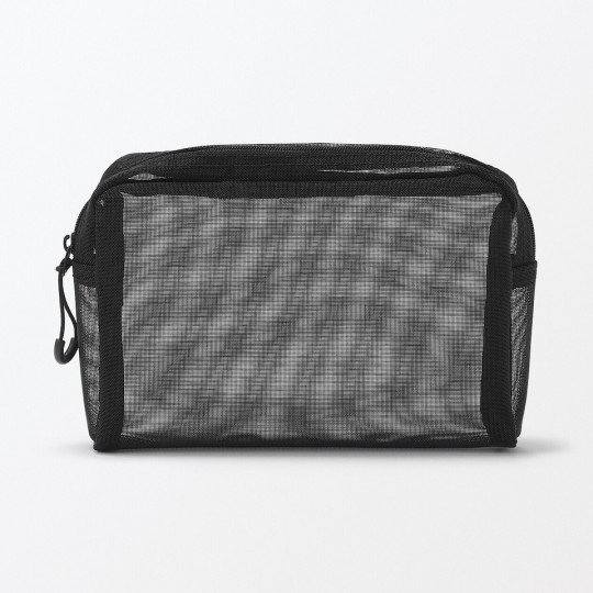 Kosmetyczka z nylonowej siatki 18.5x12 cm