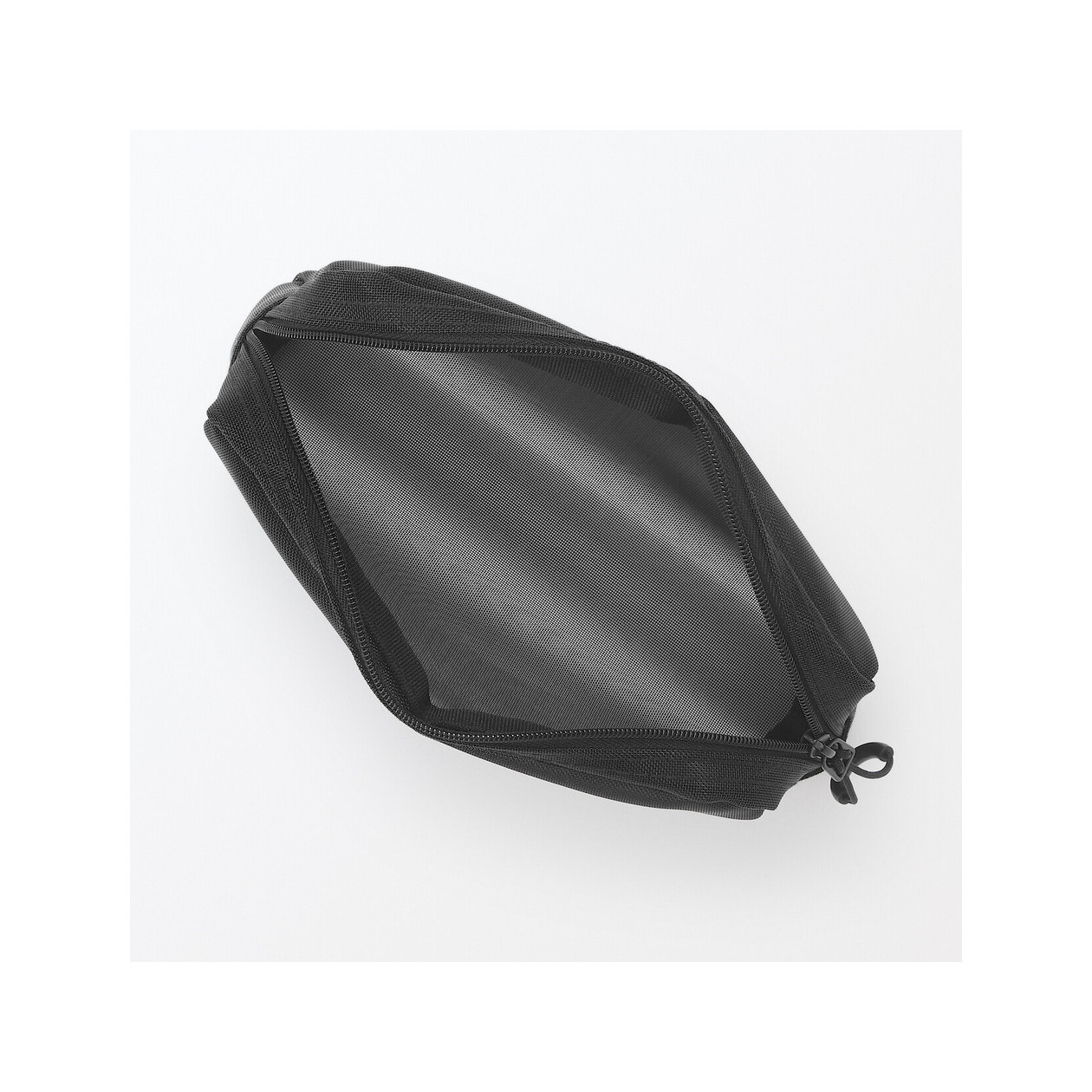 Kosmetyczka z nylonowej siatki 18.5x12 cm