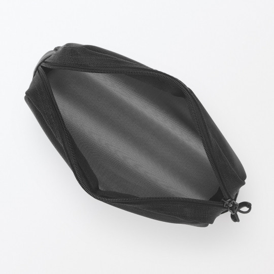 Kosmetyczka z nylonowej siatki 18.5x12 cm