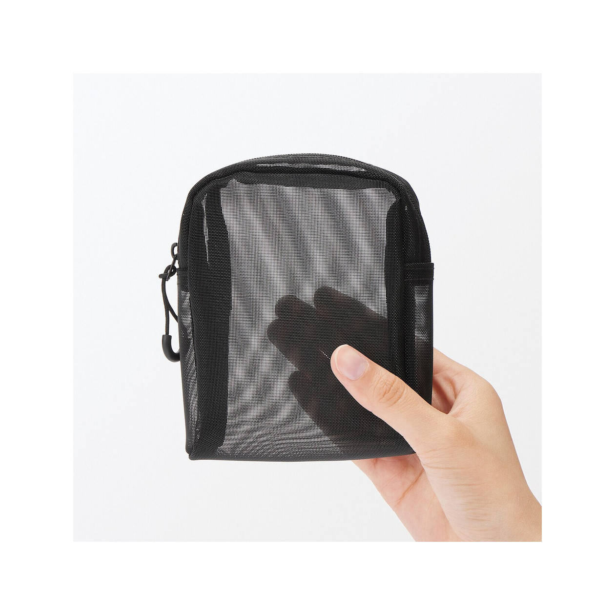 Kosmetyczka z nylonowej siatki 10x12 cm