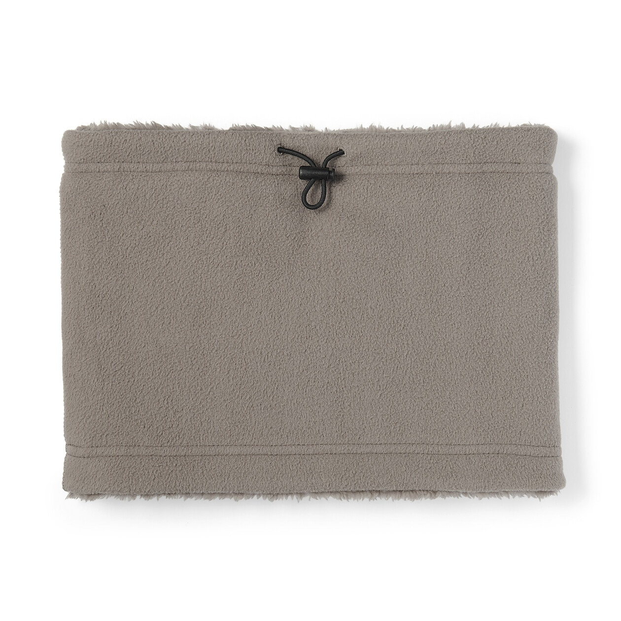 Komin z polaru ze ściągaczem beżowy