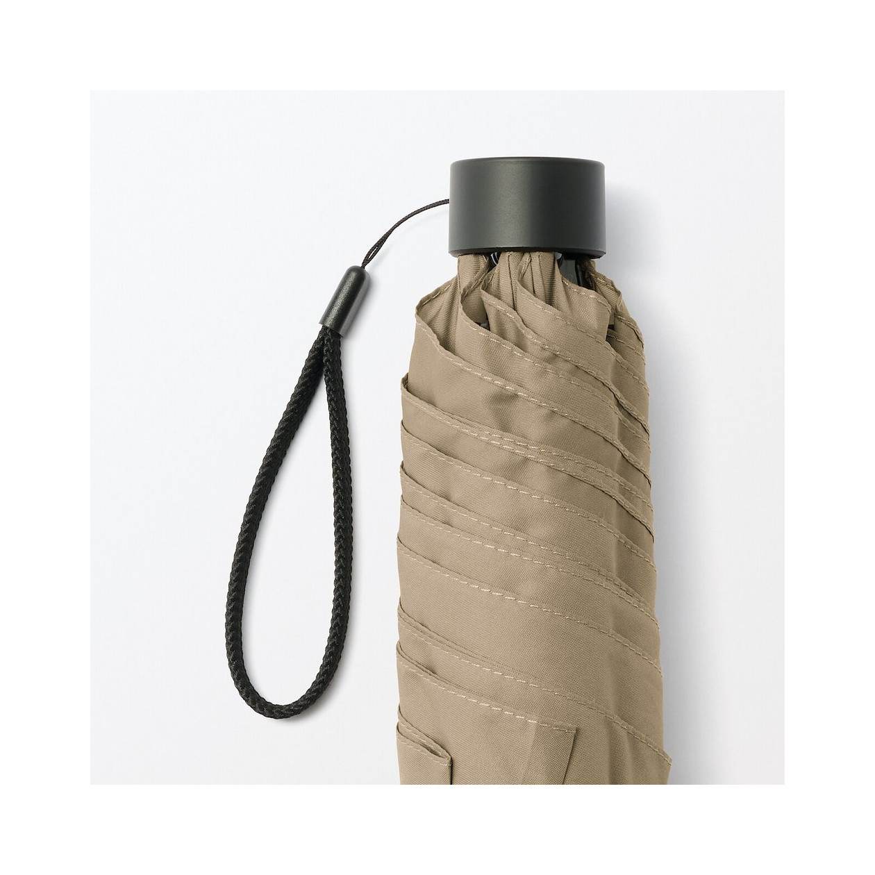 Parasol składany beżowy