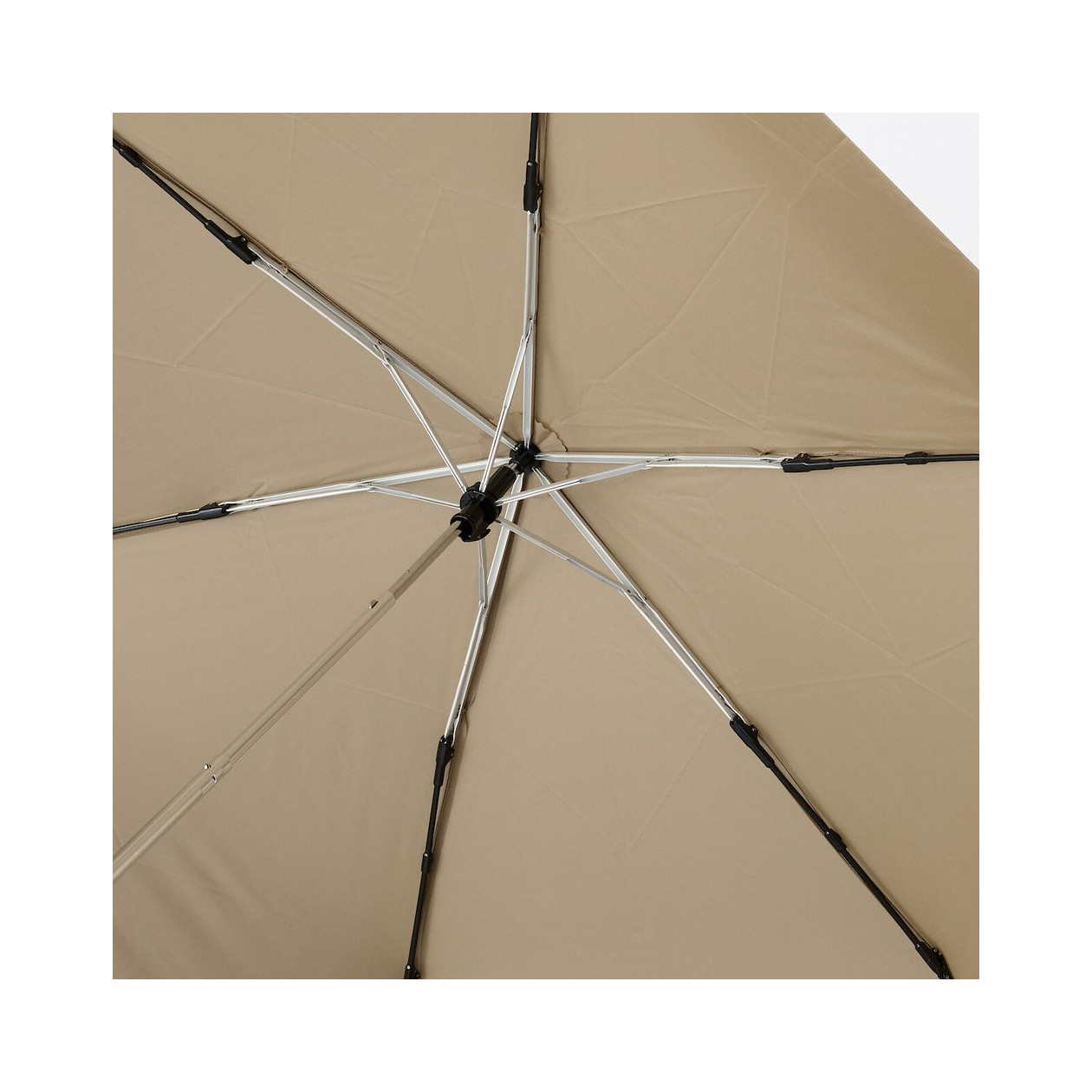 Parasol składany beżowy