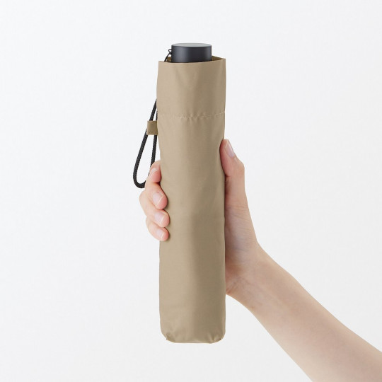 Parasol składany beżowy