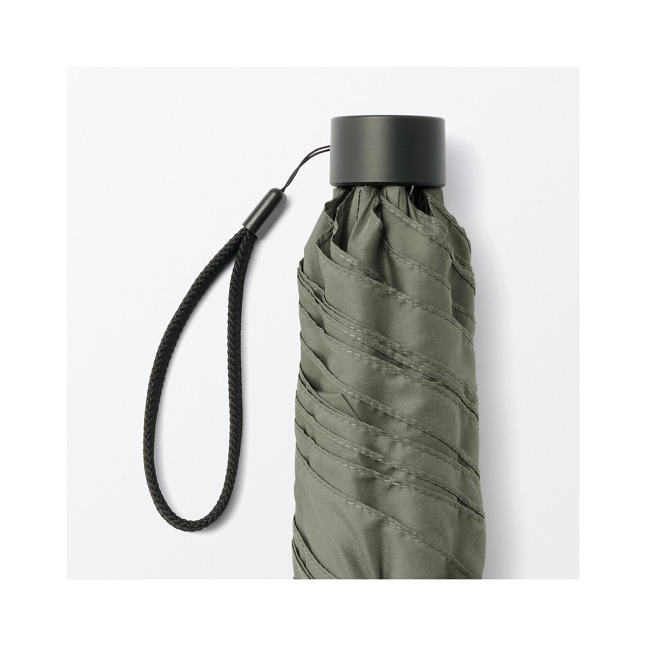 Parasol składany khaki