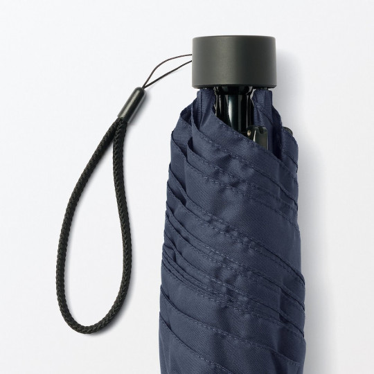 Parasol składany granatowy