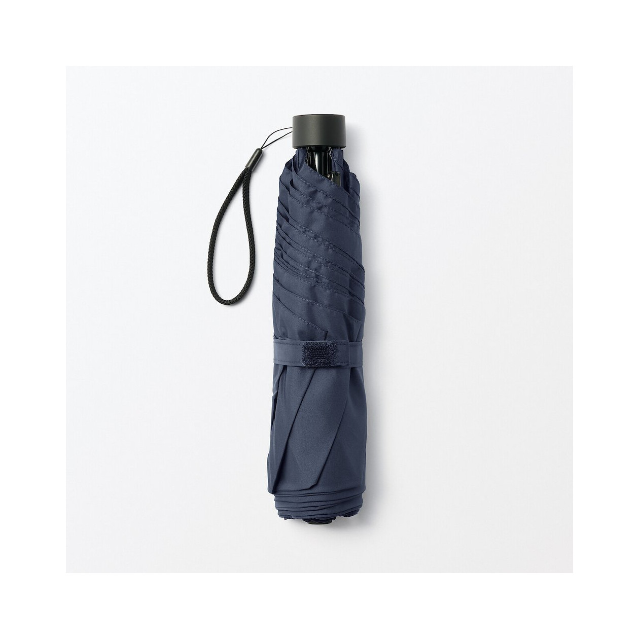 Parasol składany granatowy