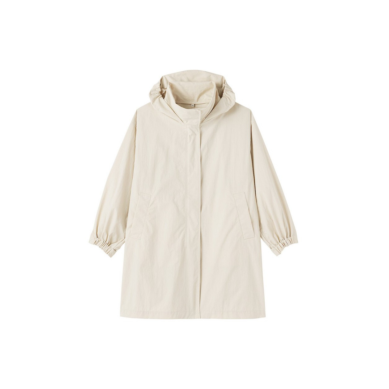 Płaszcz wodoodporny kremowy