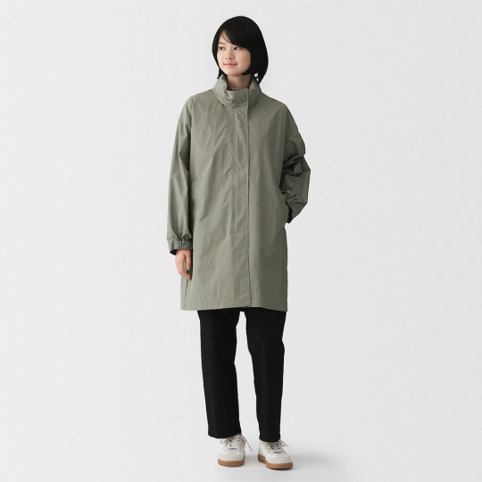 Płaszcz wodoodporny zielony