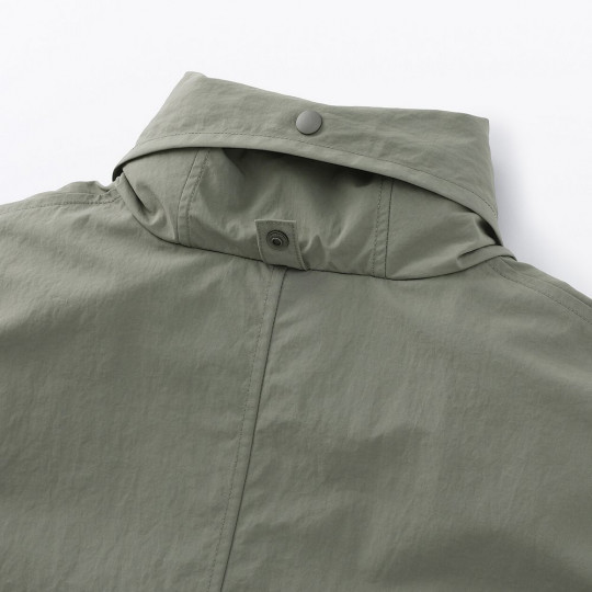 Płaszcz wodoodporny zielony