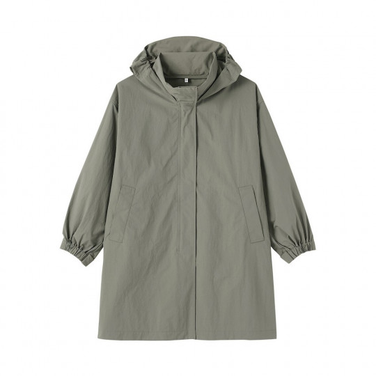 Płaszcz wodoodporny zielony