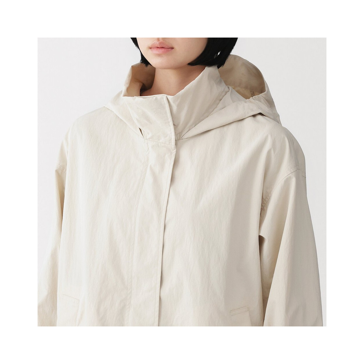 Płaszcz wodoodporny zielony