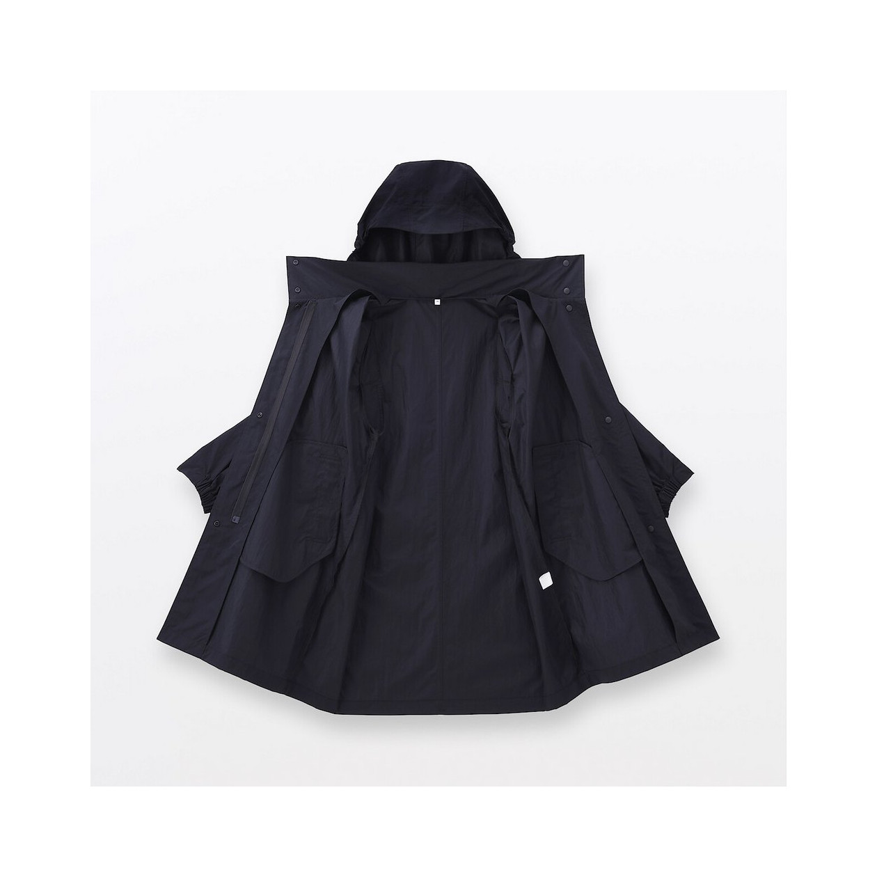 Płaszcz wodoodporny granatowy