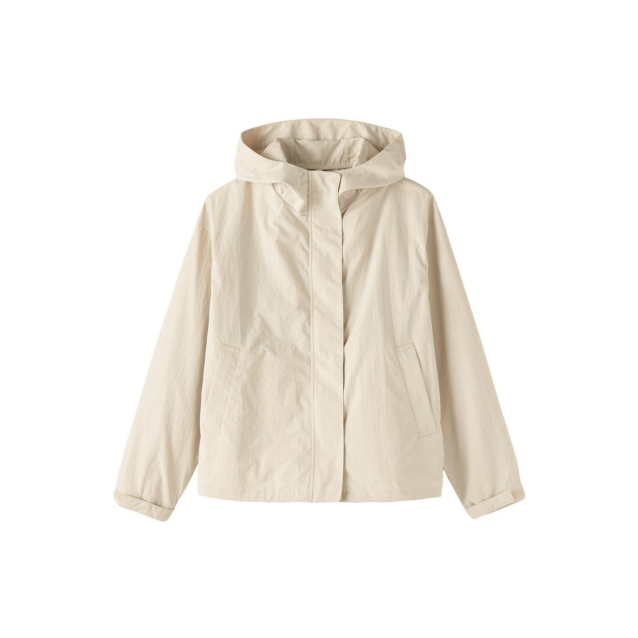 Kurtka wodoodporna kremowa