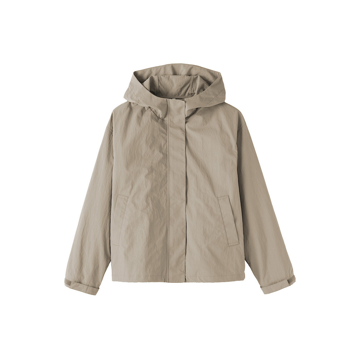 Kurtka wodoodporna szarobrązowa