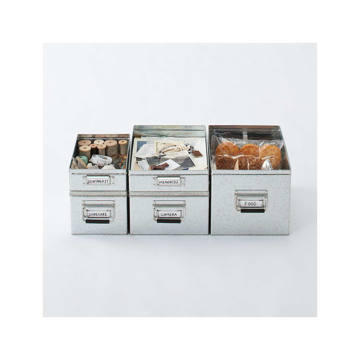 Pudełko cynowe wysokie XL