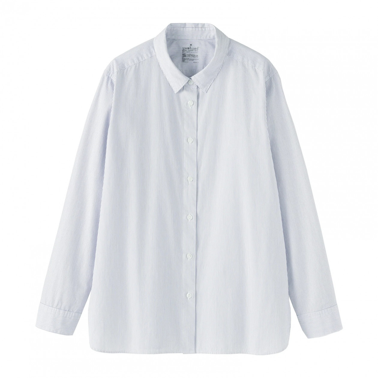 Koszula z bawełny organicznej zielona w paski