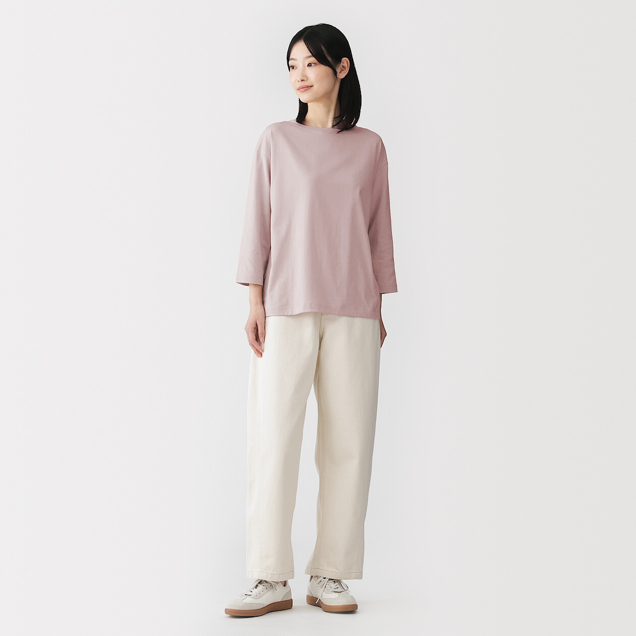 Bluzka z dekoltem w łódkę różowa