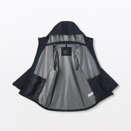 Kurtka wiatrówka granatowa