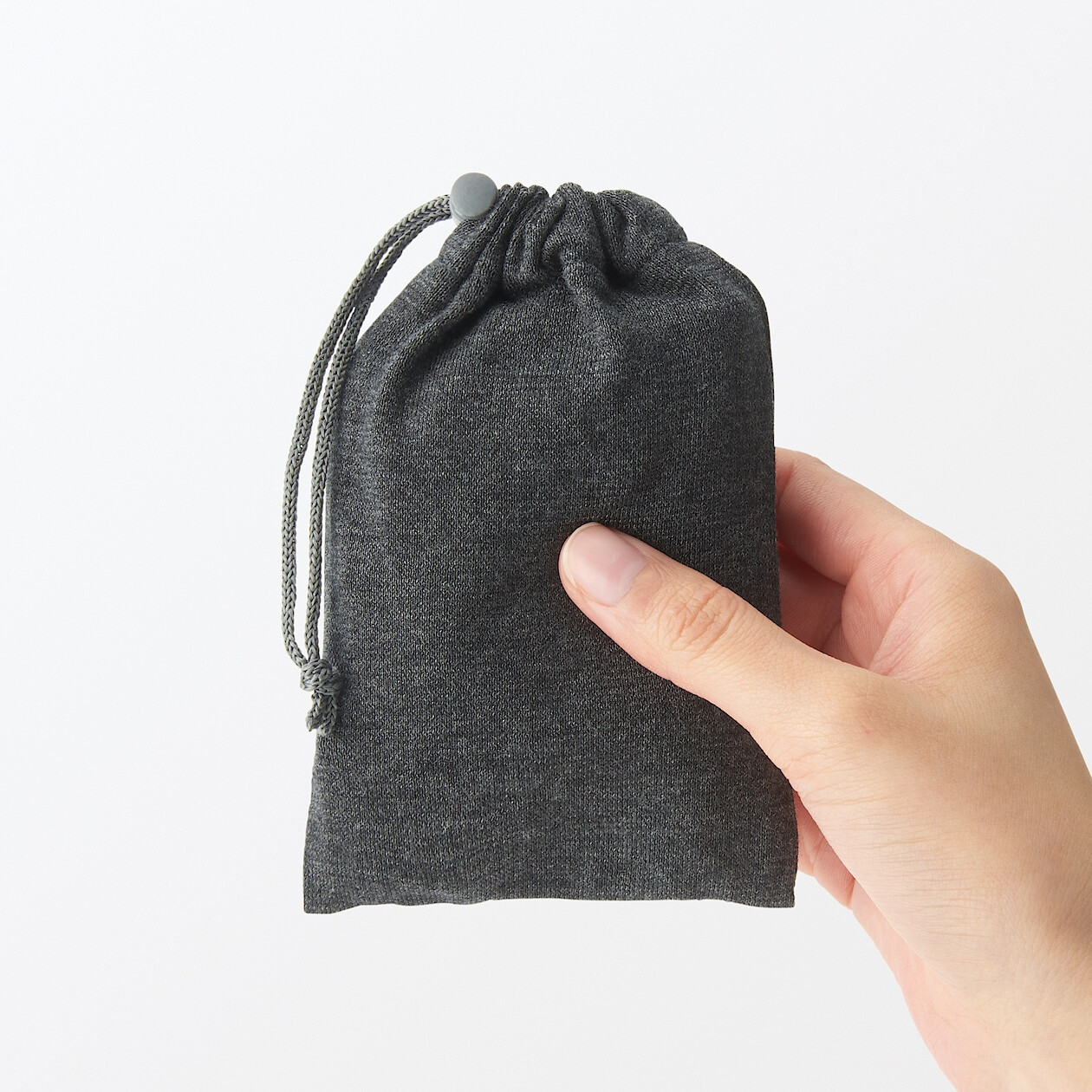 Opaska na oczy podróżna szara