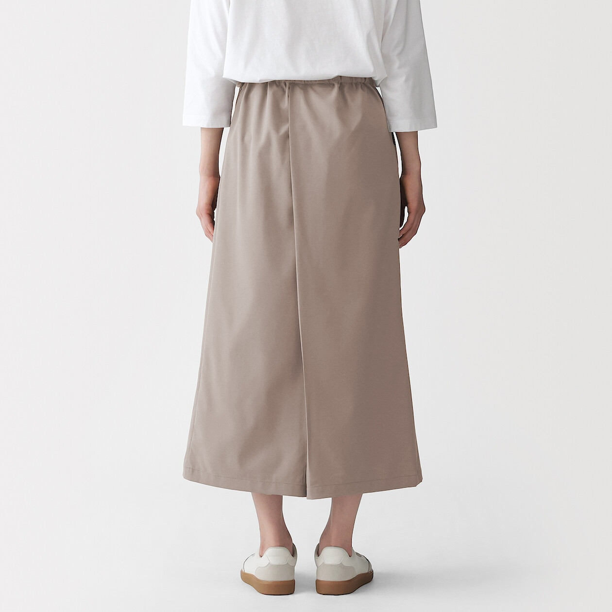 Spodnie hakama szarobeżowe