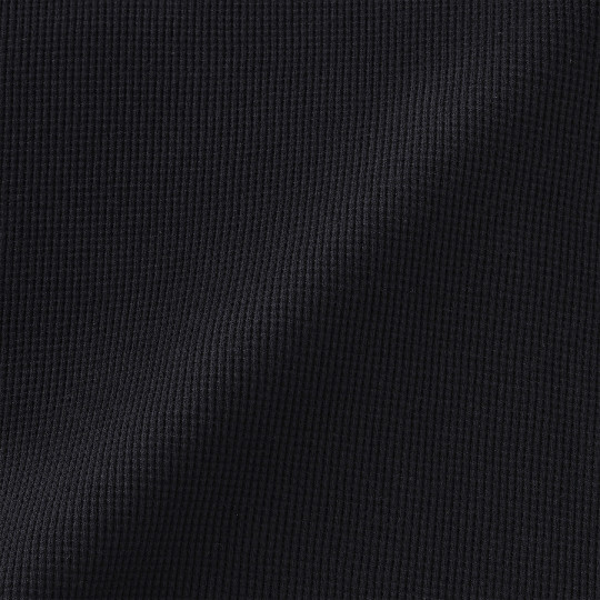 Kardigan bawełniany waffle czarny