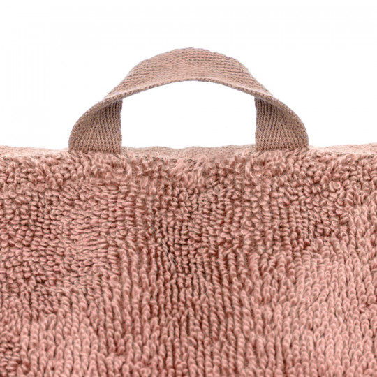 Ręcznik do twarzy 33x33 cm różowy