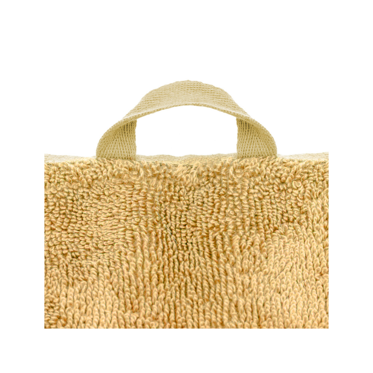 Ręcznik do twarzy 33x33 cm żółty