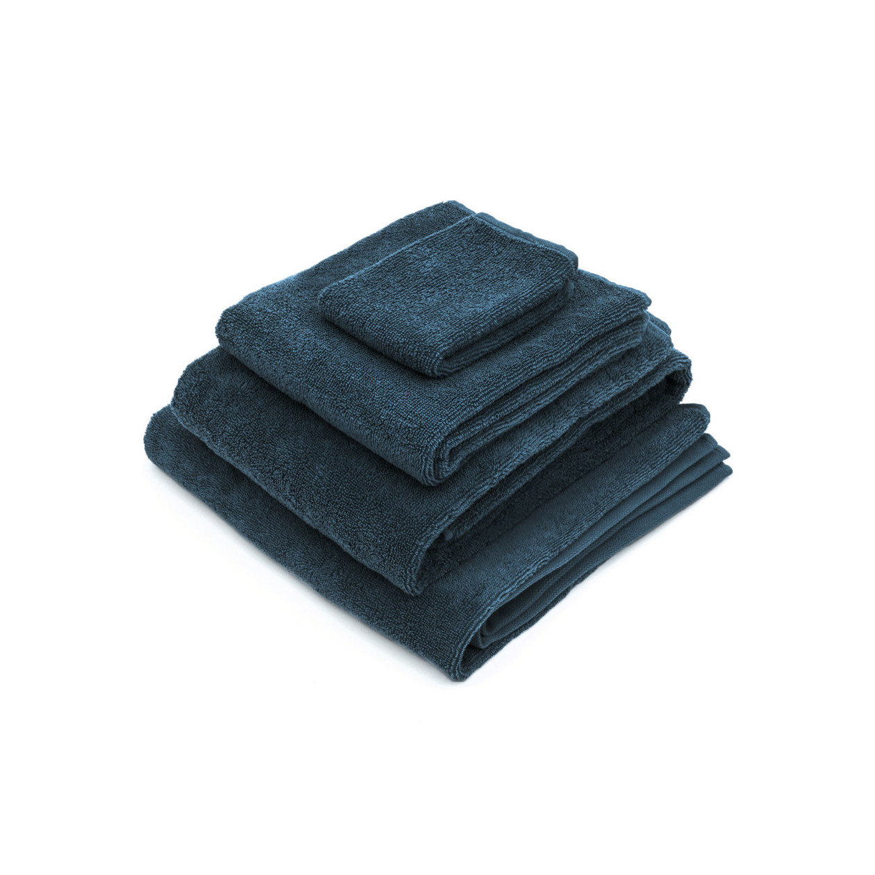 Ręcznik do twarzy 33x33 cm niebieski