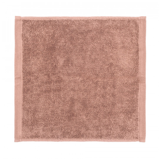 Ręcznik do twarzy 33x33 cm różowy