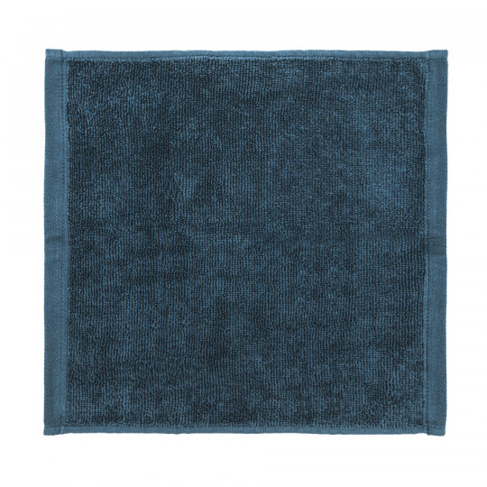Ręcznik do twarzy 33x33 cm niebieski