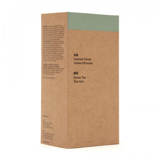 Kadzidełka stożkowe zielona herbata 20 szt