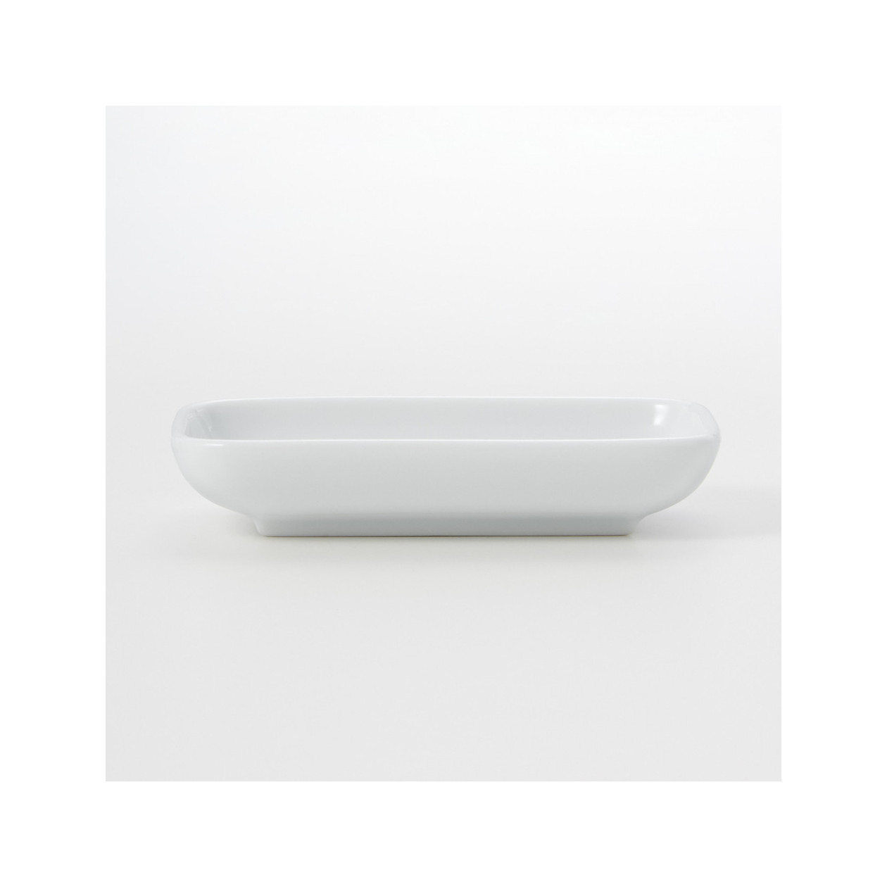 Talerz prostokątny z porcelany Hakuji mały