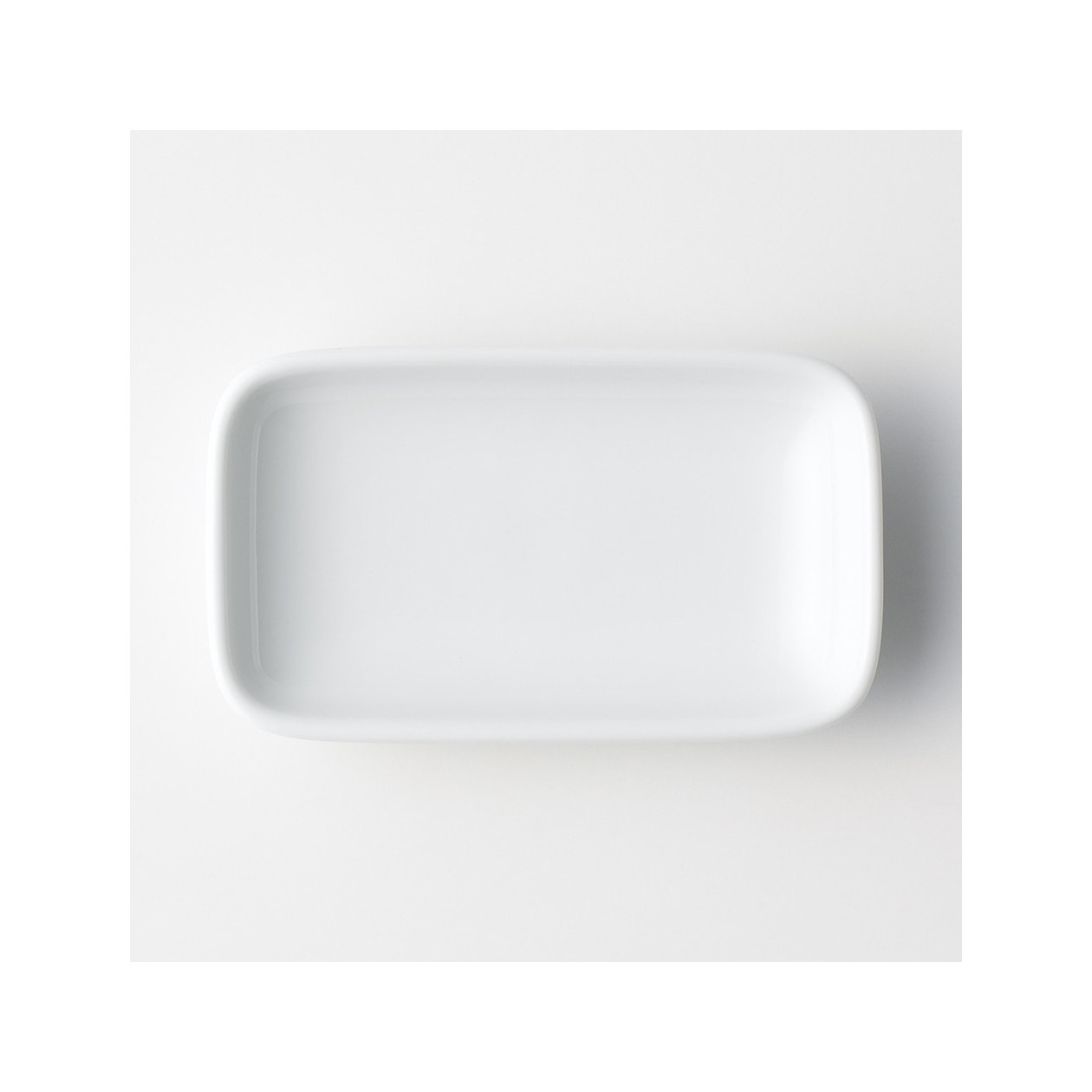 Talerz prostokątny z porcelany Hakuji mały