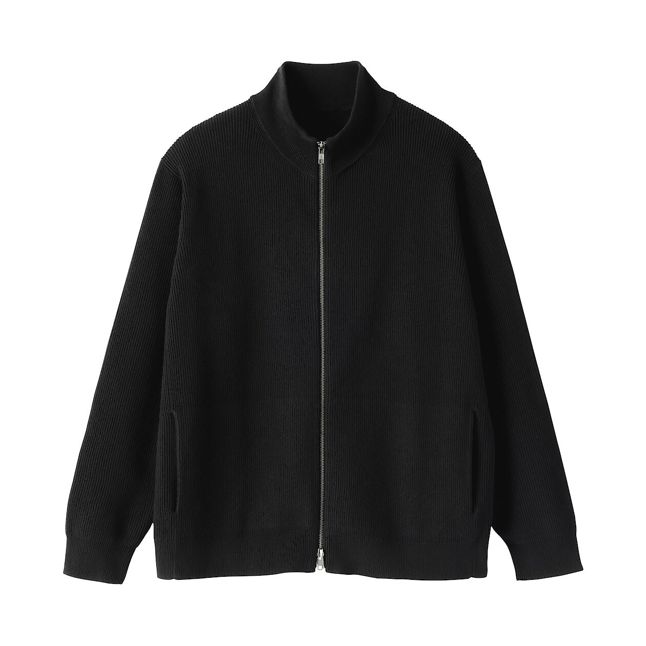 Kardigan na zamek czarny