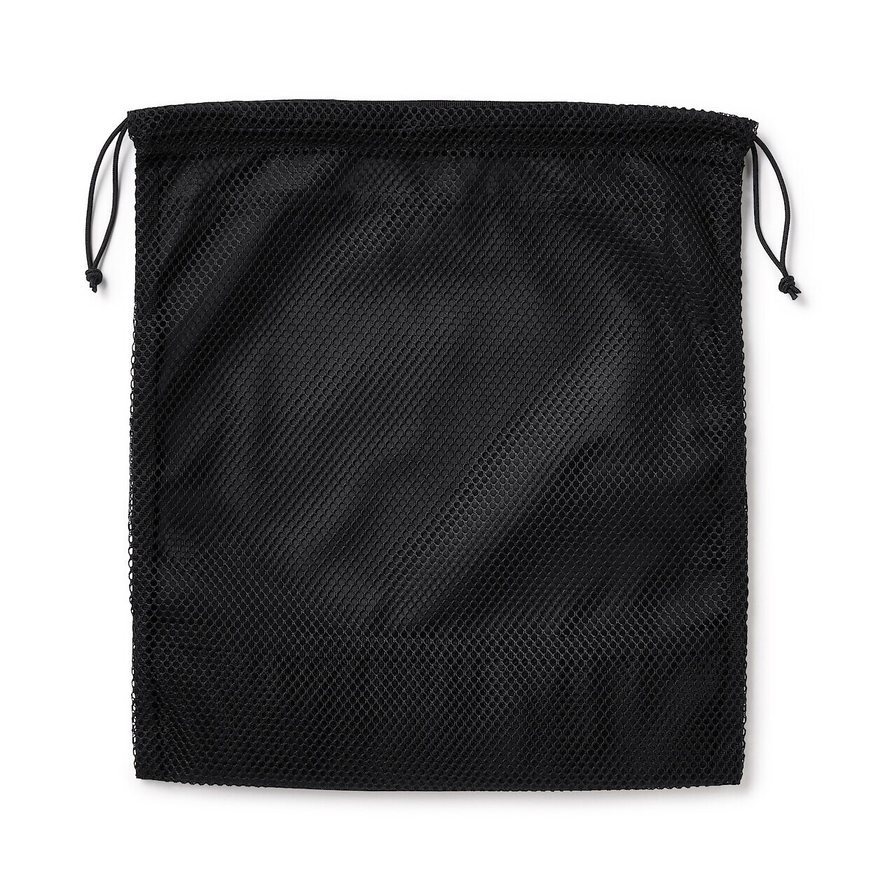 Worek ściągany z siatki czarny M