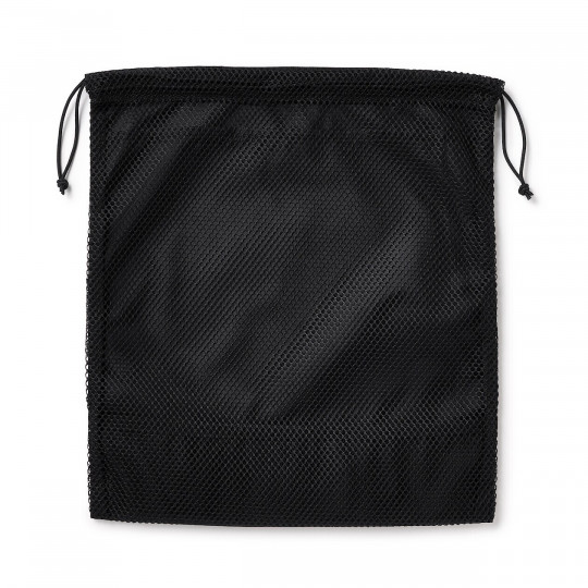 Worek ściągany z siatki czarny M