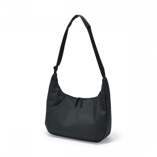 Torba listonoszka wodoodporna miękka czarna