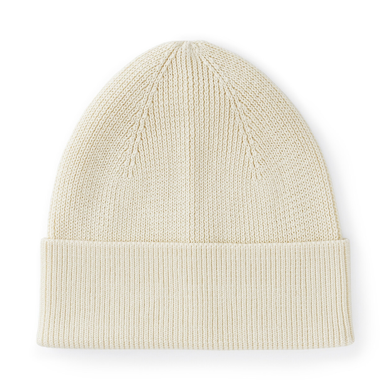 Czapka z jedwabiem kremowa