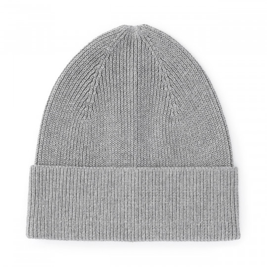 Czapka z jedwabiem szara