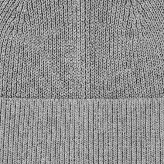 Czapka z jedwabiem szara