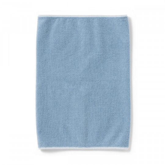 Turban frotte niebieski