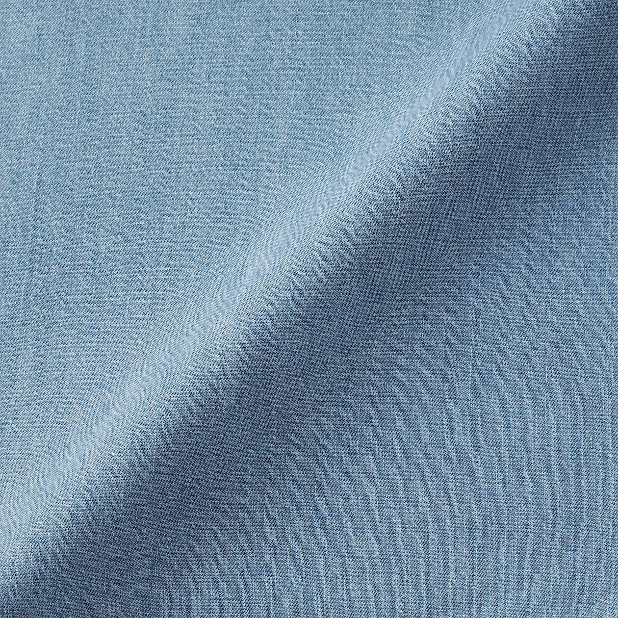 Sukienka z kapoku denim błękitna