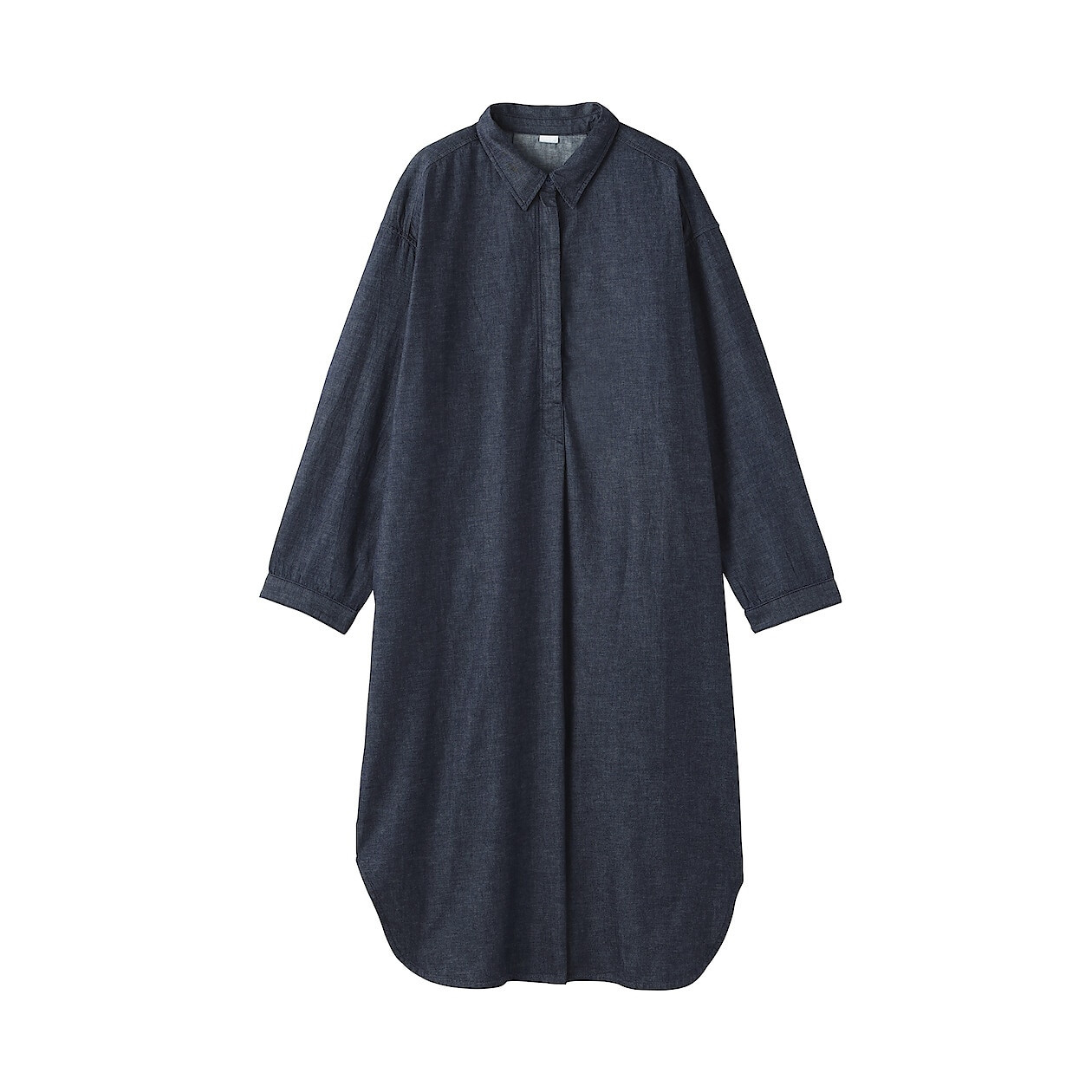 Sukienka z kapoku denim granatowa